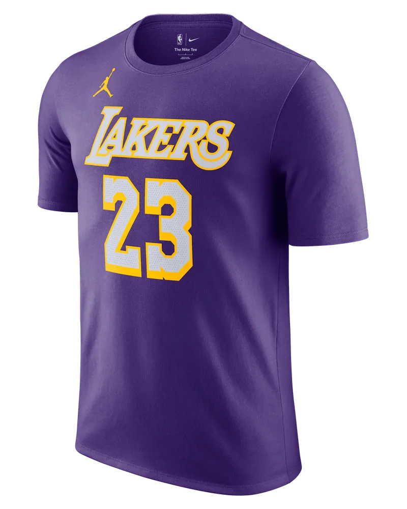 Nike Los Angeles Lakers Essentials  NBA-Statement-T-Shirt für Herren - Lila Lila