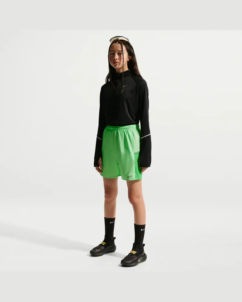 Nike Miler Dri-FIT Trainingsshorts (ältere Kinder) - Grün Grün