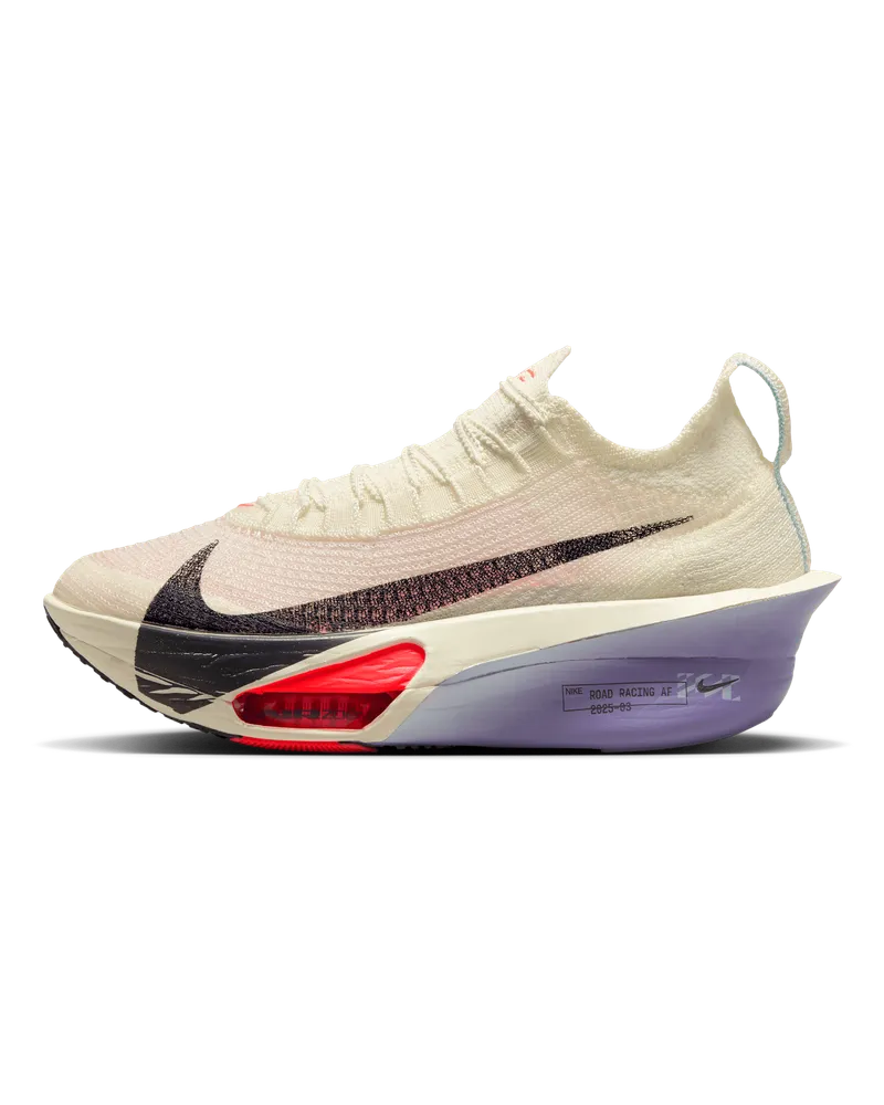 Nike Alphafly 3 Damen-Straßenlaufschuh für Wettkämpfe - Weiß Weiß