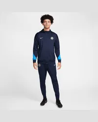 Nike FC Chelsea Strike  Dri-FIT Fußball-Trainingsanzug aus Strickmaterial mit Kapuze für Herren - Blau Blau