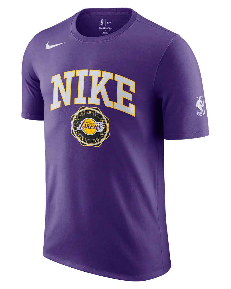 Nike Los Angeles Lakers Essential  NBA-T-Shirt für Herren - Lila Lila
