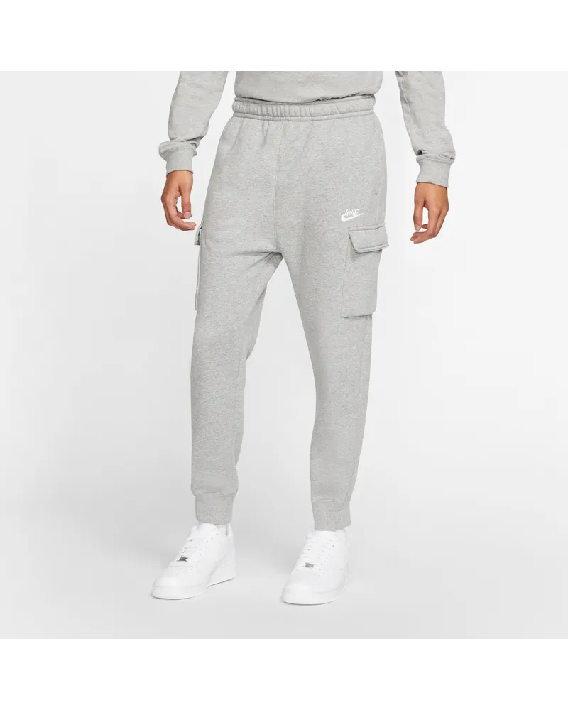Nike Club Fleece Herren-Cargohose - Grau Grau