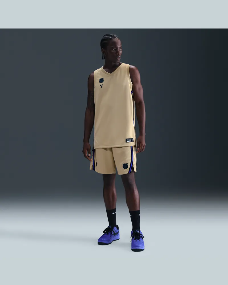 Nike FCB Replika-Auswärtsshorts (Herren) - Braun Braun
