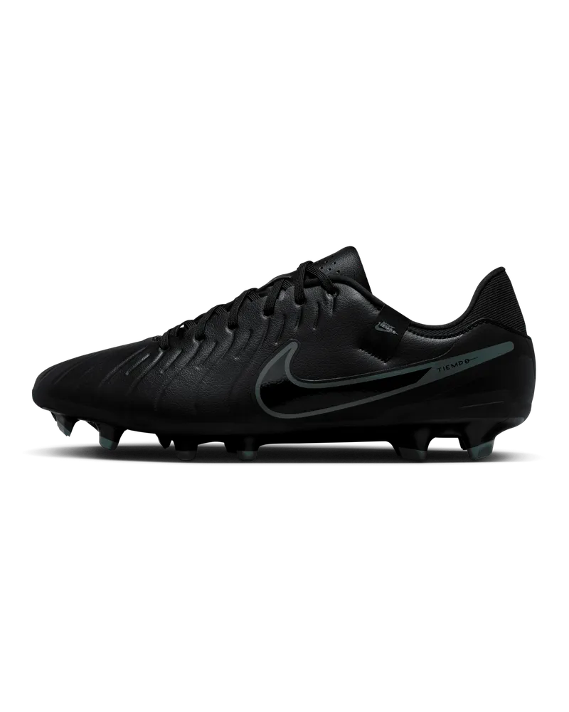 Nike Tiempo Legend 10 Academy Low-Top-Fußballschuh für verschiedene Böden - Schwarz Schwarz