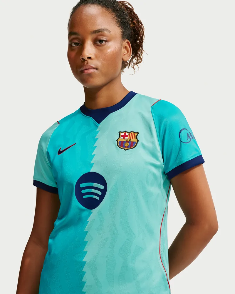 Nike FC Barcelona 2026/27 Stadium Third  Dri-FIT Replika-Fußballtrikot (Damen) - Grün Grün