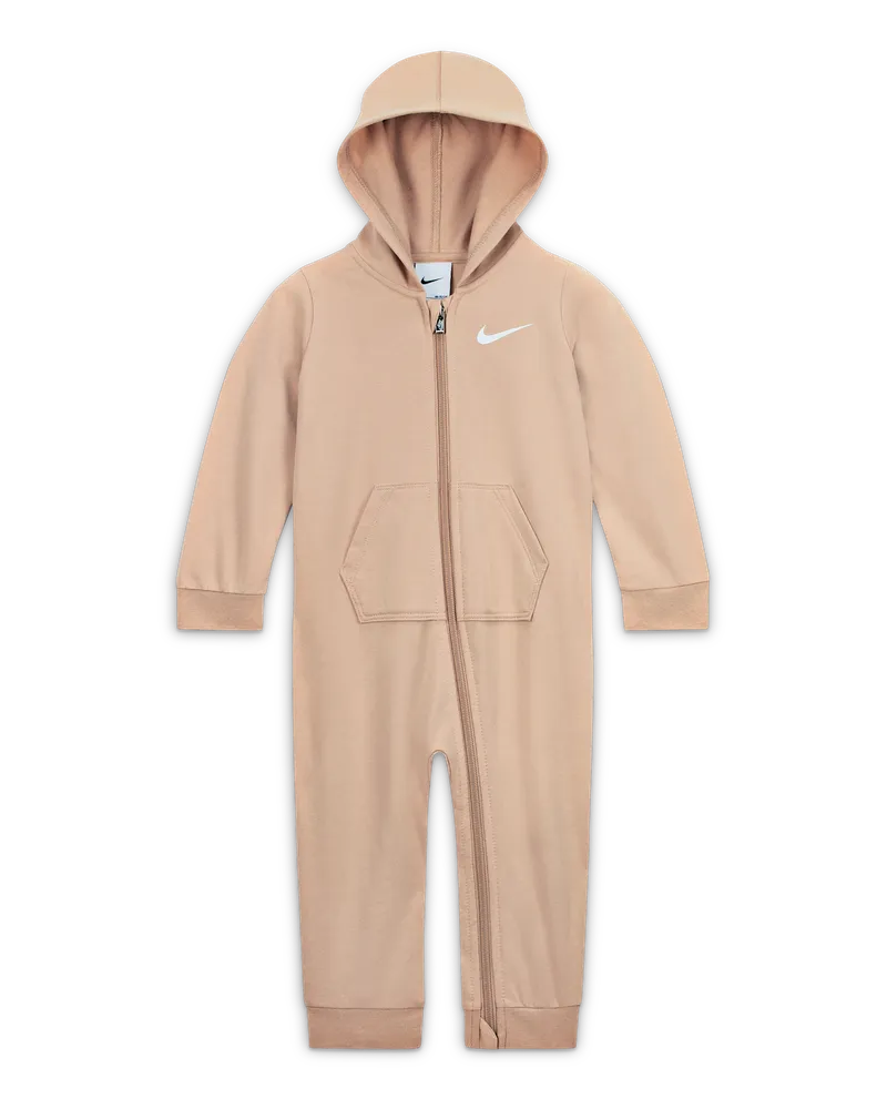 Nike Baby Essentials Overall mit Kapuze (Babys, 0–9 M) - Braun Braun