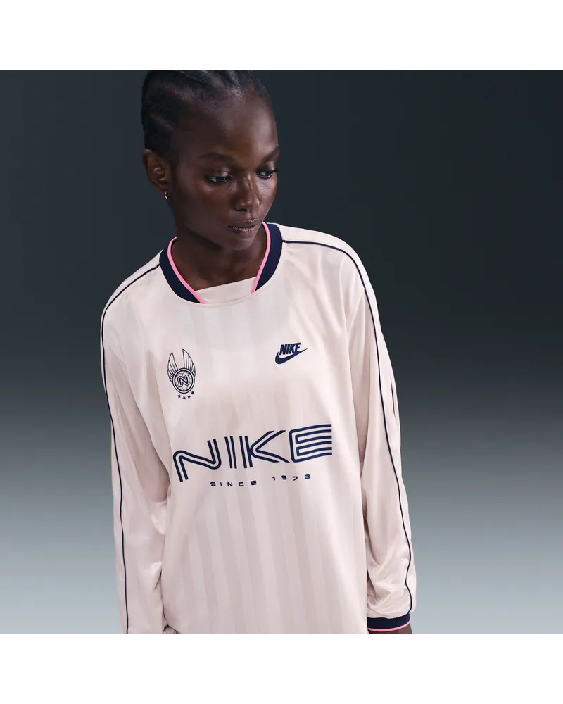 Nike Damen Longsleeve-Jersey-Oberteil - Pink Pink