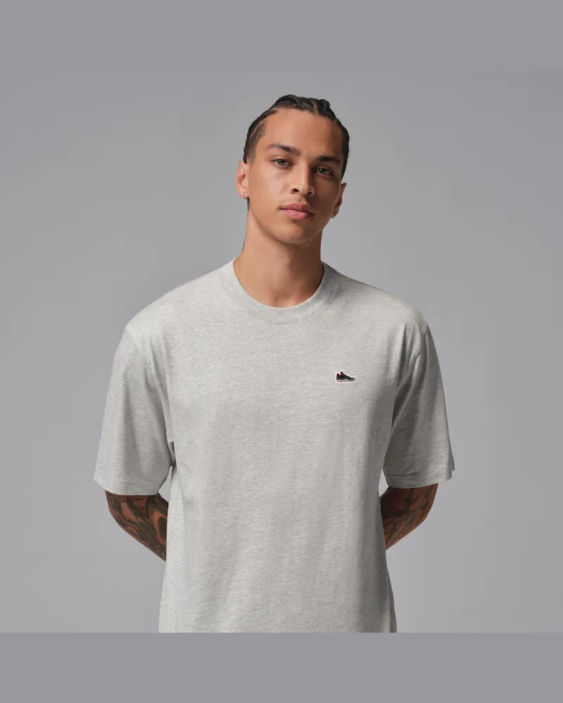 Jordan Sneaker-T-Shirt mit Patch (Herren) - Grau Grau