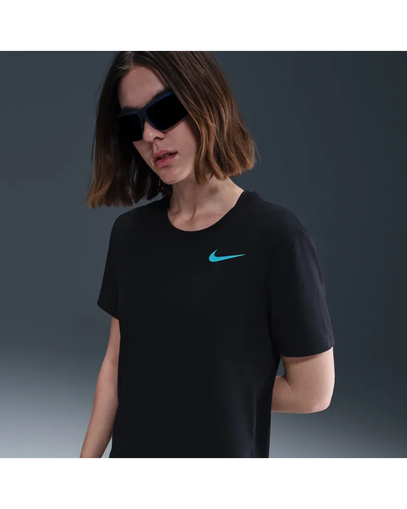 Nike Inter Mailand Supporter  Fußball-T-Shirt (Damen) - Schwarz Schwarz