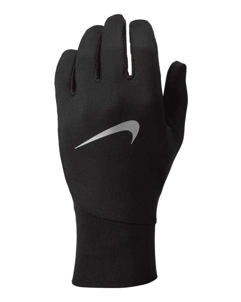 Nike Pacer leichte Therma-FIT-Laufhandschuhe (Damen) - Schwarz Schwarz