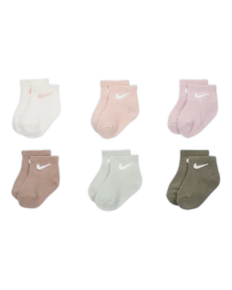 Nike Socken (Babys, 6 Paar) - Weiß Weiß
