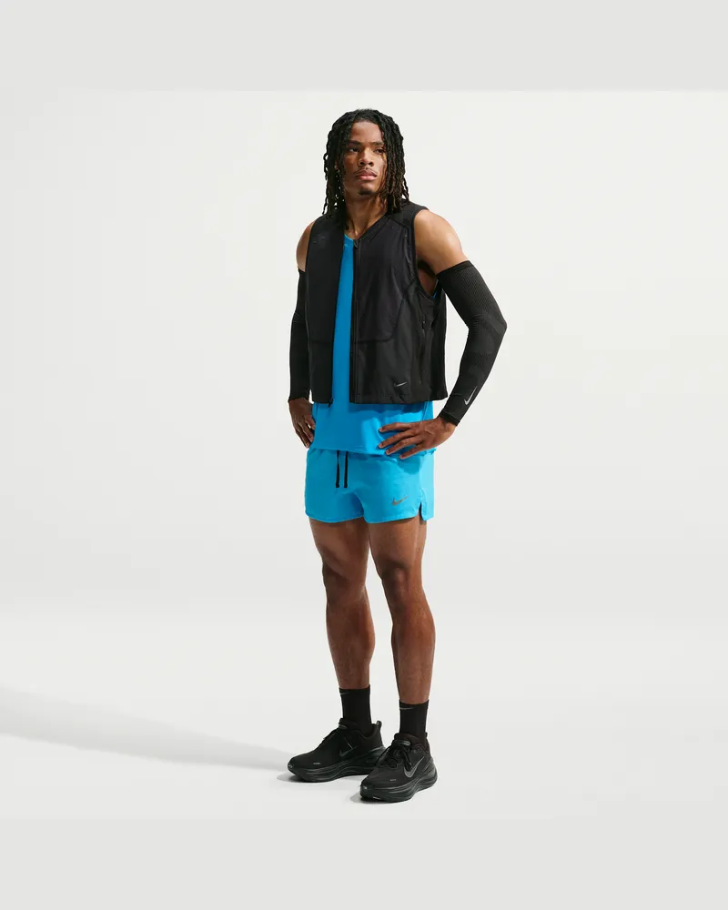 Nike Fast Dri-FIT-Laufshorts mit Innenslip für Herren (ca. 7,6 cm) - Blau Blau