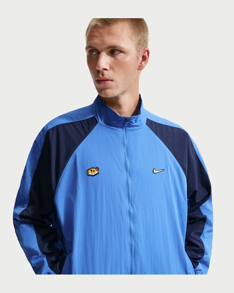 Nike Tuned Air gewebtes Track-Oberteil (Herren) - Blau Blau