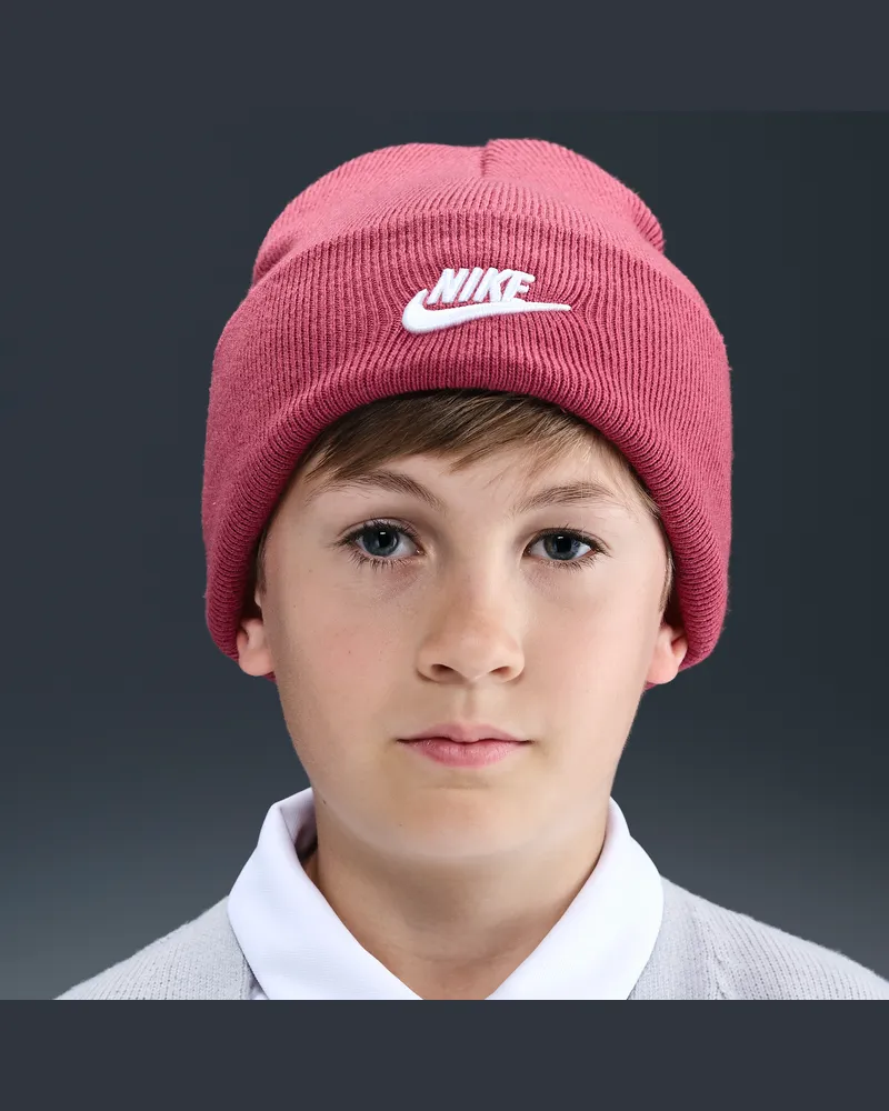 Nike Peak Beanie (ältere Kinder) - Lila Lila