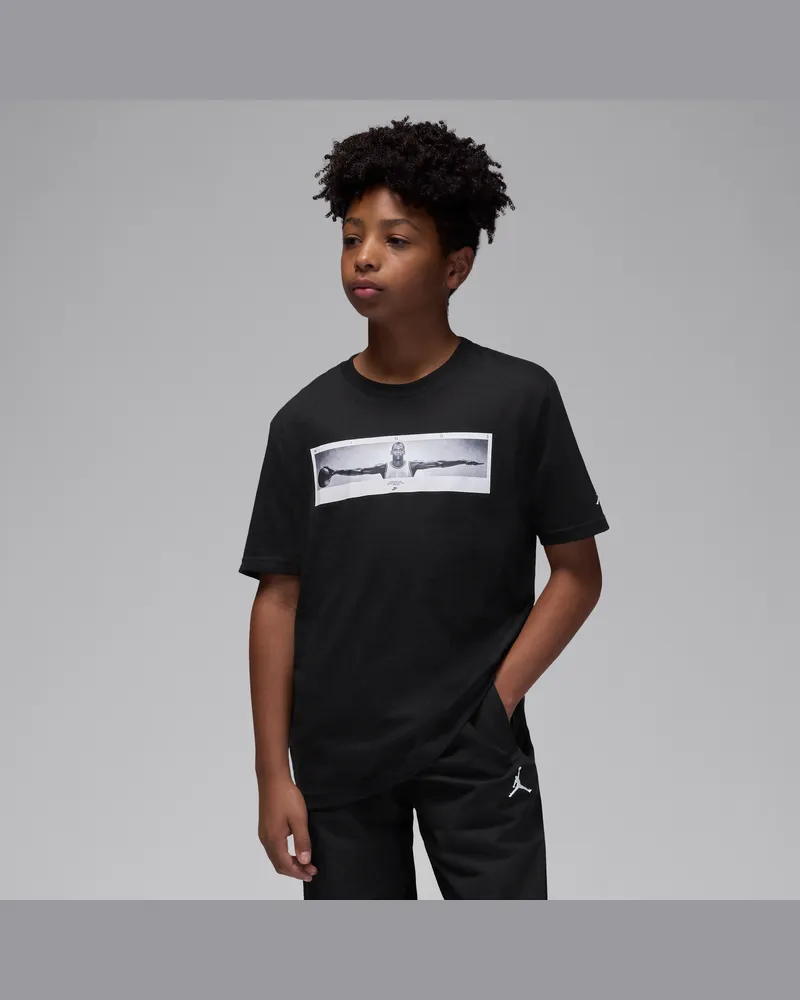 Jordan Wings T-Shirt (ältere Kinder) - Schwarz Schwarz
