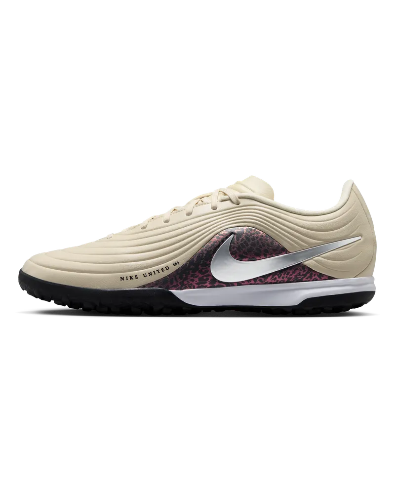 Nike United Tiempo Maestro Academy Low-Top-Fußballschuh für Turf - Braun Braun