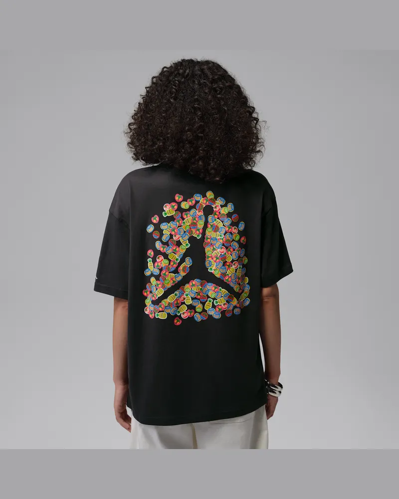 Jordan Brooklyn T-Shirt mit Grafik (Damen) - Schwarz Schwarz