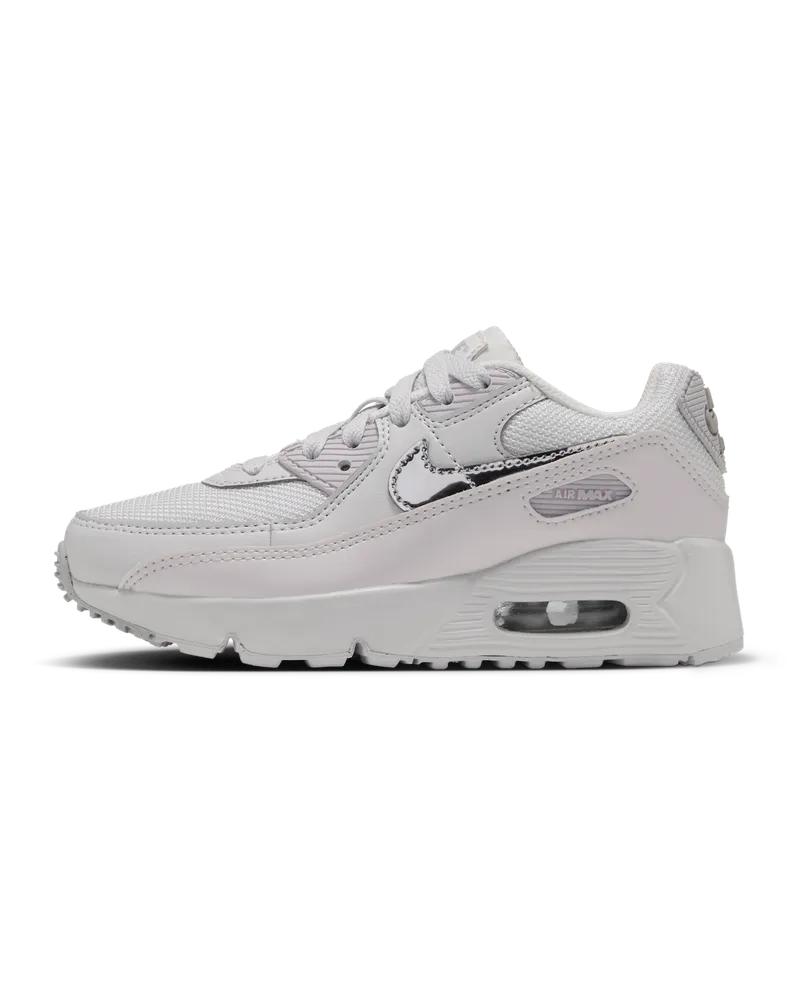 Nike Air Max 90 Schuh (jüngere Kinder) - Grau Grau