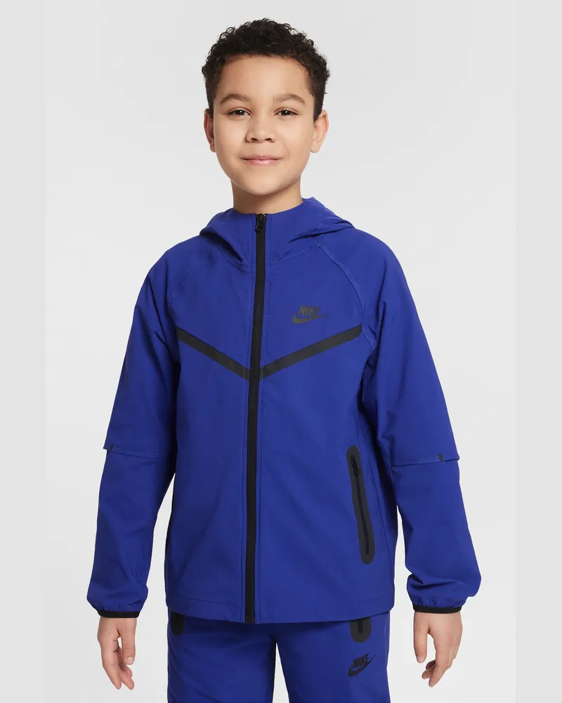 Nike Tech Webjacke (ältere Kinder, Jungen) - Lila Lila