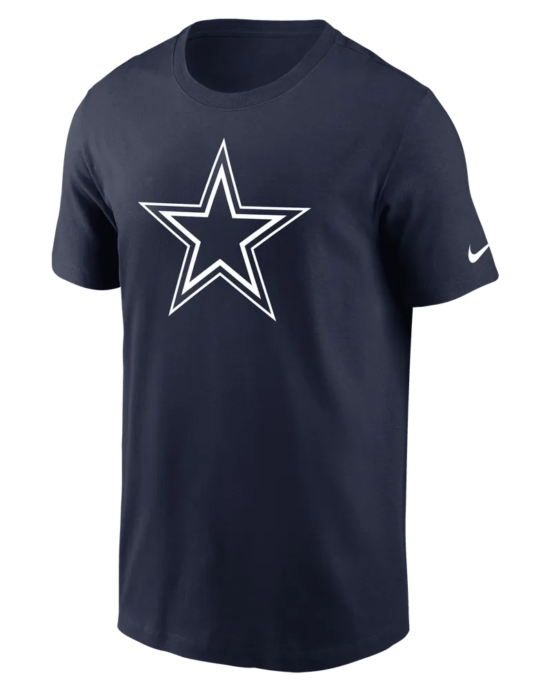 Nike Logo Essential (NFL Dallas Cowboys) T-Shirt (Herren) - Blau Blau