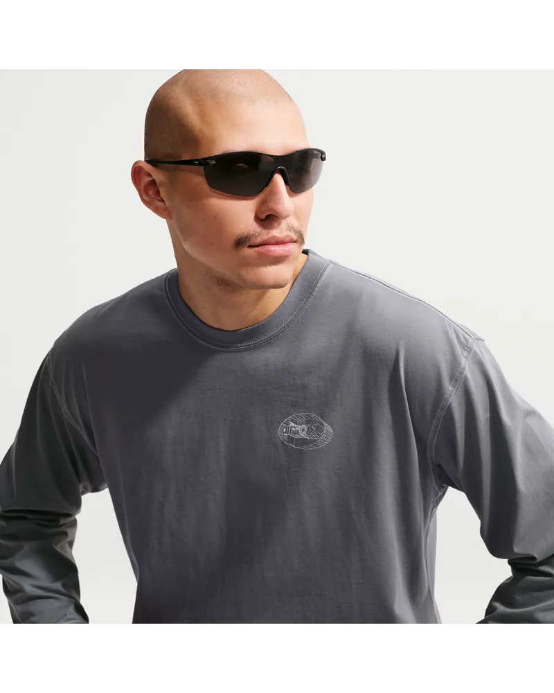 Nike City Pack" Langarm-T-Shirt für Herren - Grau Grau