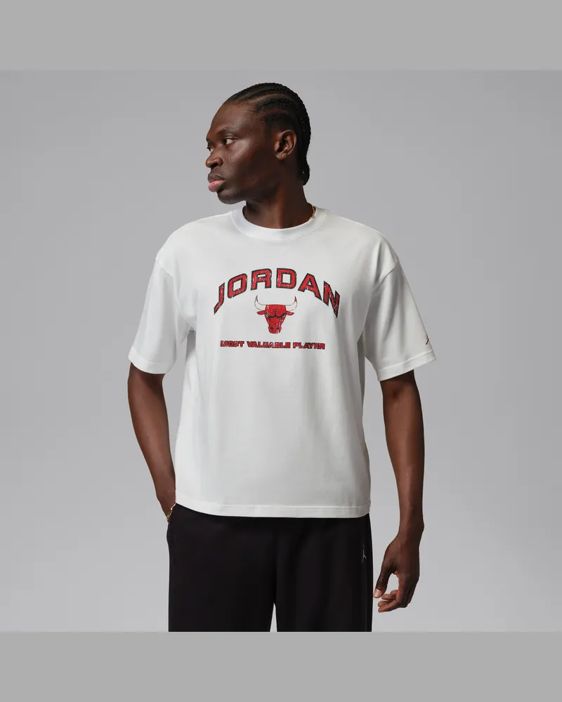 Jordan Flight Essentials lockeres T-Shirt mit Grafik (Herren) - Weiß Weiß