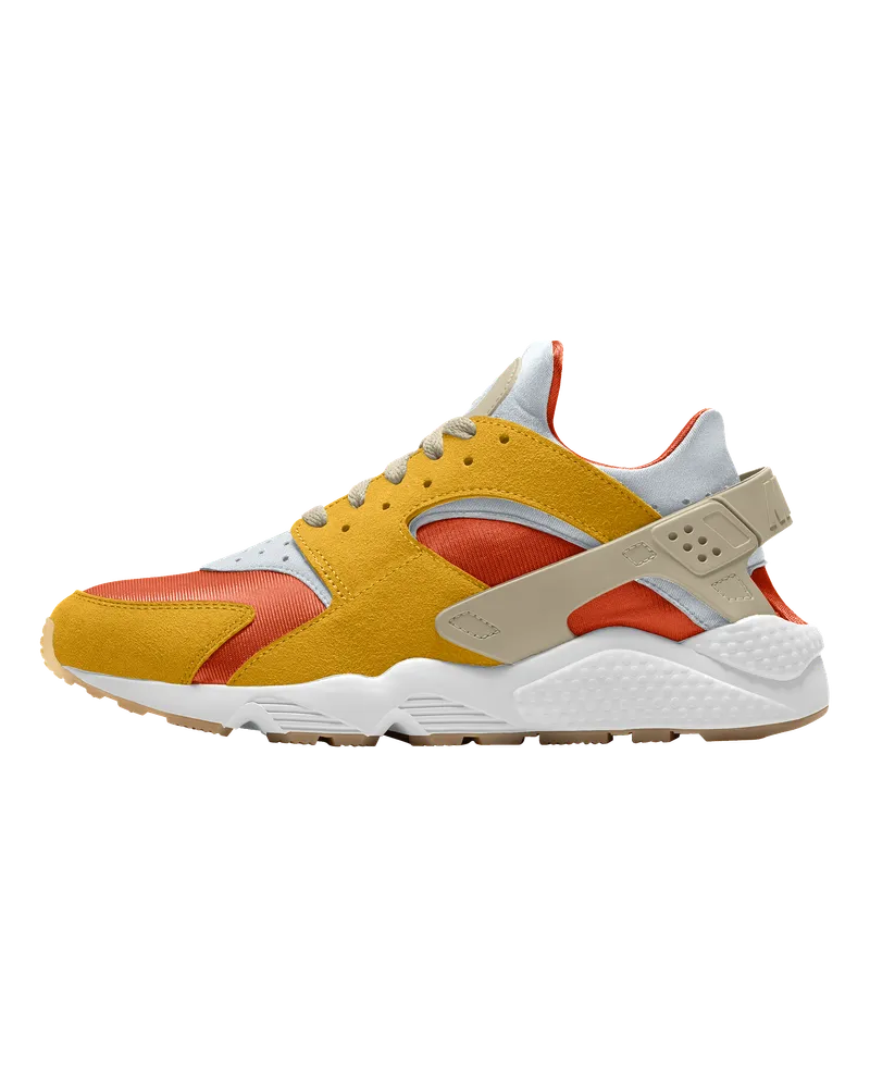 Nike Air Huarache By You personalisierbarer Damenschuh - Orange Orange
