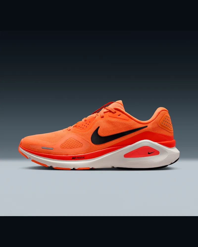 Nike Structure 26 Straßenlaufschuh (Herren) - Orange Orange