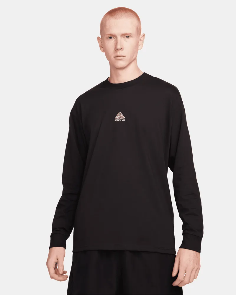 Nike ACG "Lungs" Longsleeve für Herren - Schwarz Schwarz