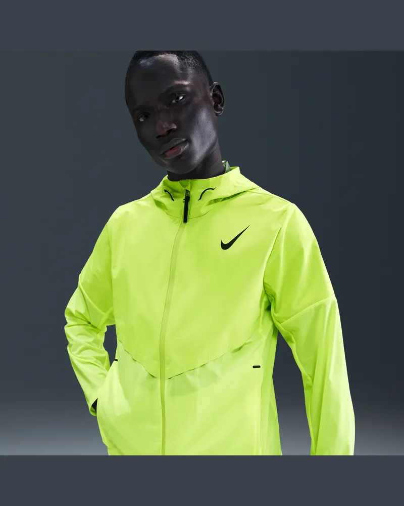Nike AeroSwift Storm-FIT Aerogami-Laufjacke (Herren) - Gelb Gelb