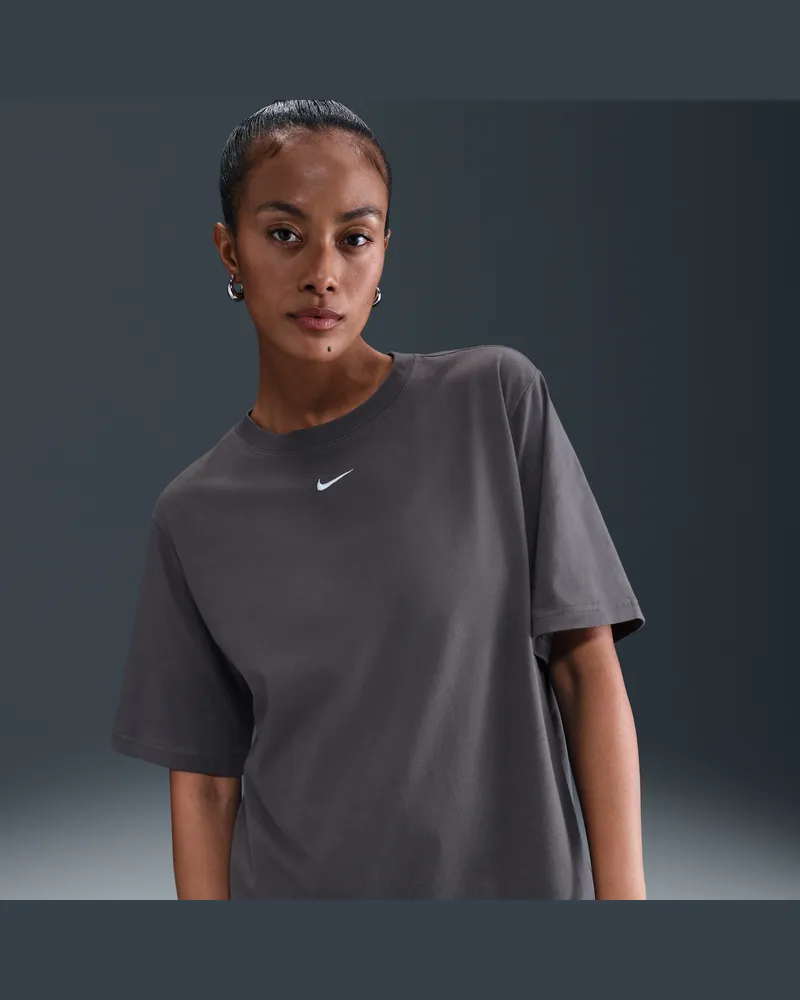 Nike Sportswear Essential Damen-T-Shirt - Grau Grau