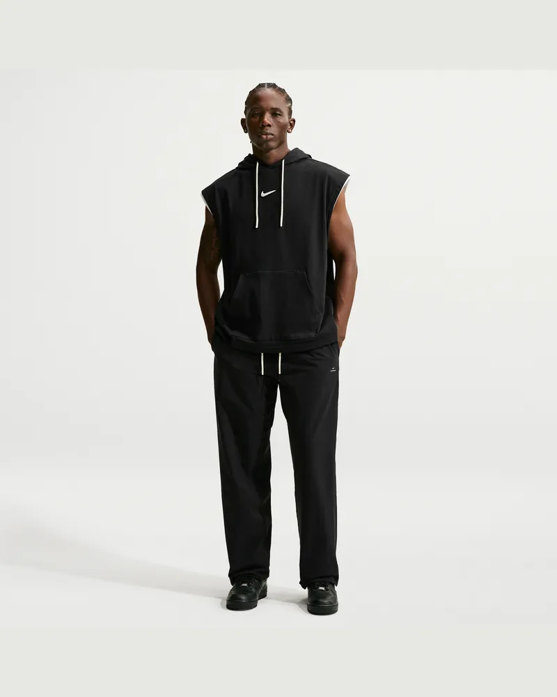 Nike Standard Issue Dri-FIT-Basketballhose aus Webmaterial (Herren) - Schwarz Schwarz