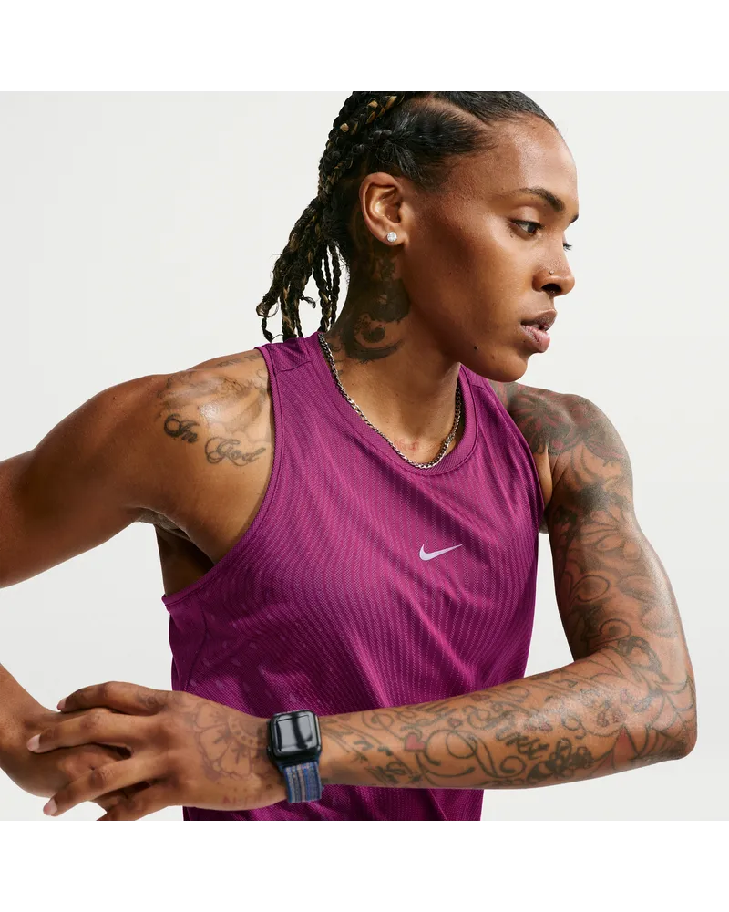 Nike Swift Aero-FIT Lauftanktop (Damen) - Rot Rot