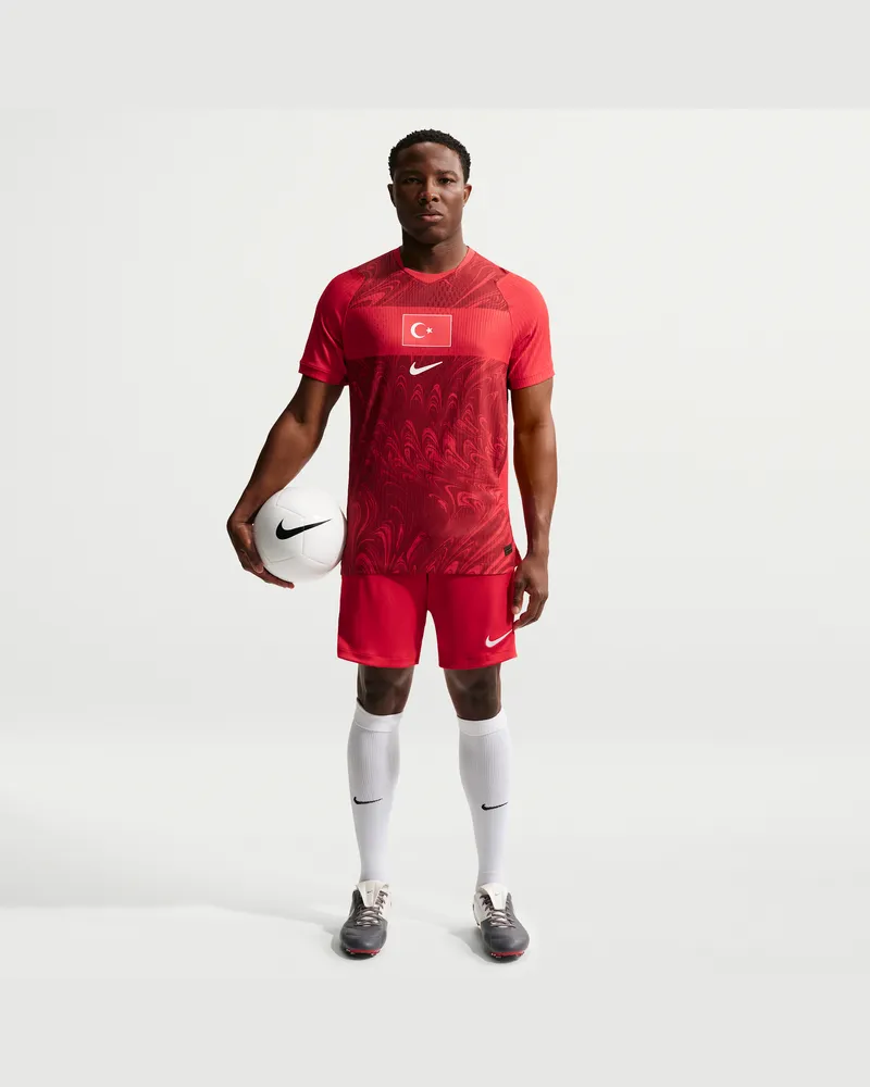 Nike Türkei 2026  Dri-FIT Replika-Fußballshorts Heimspiel (Herren) - Rot Rot