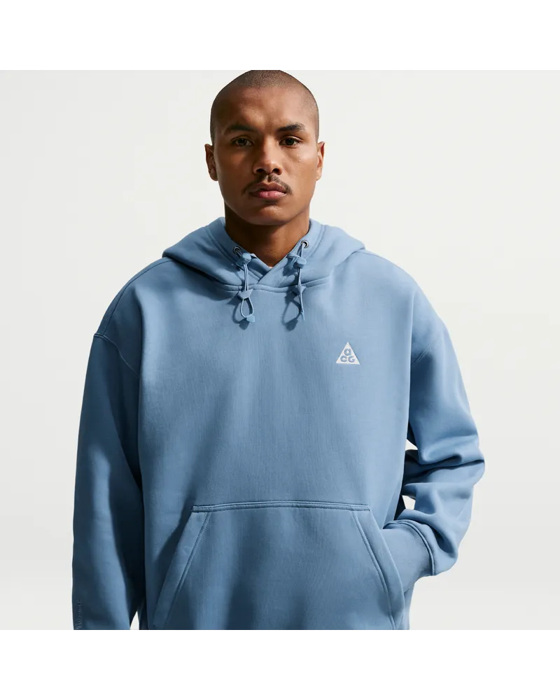 Nike ACG "Tuff Fleece" Hoodie - Blau Blau