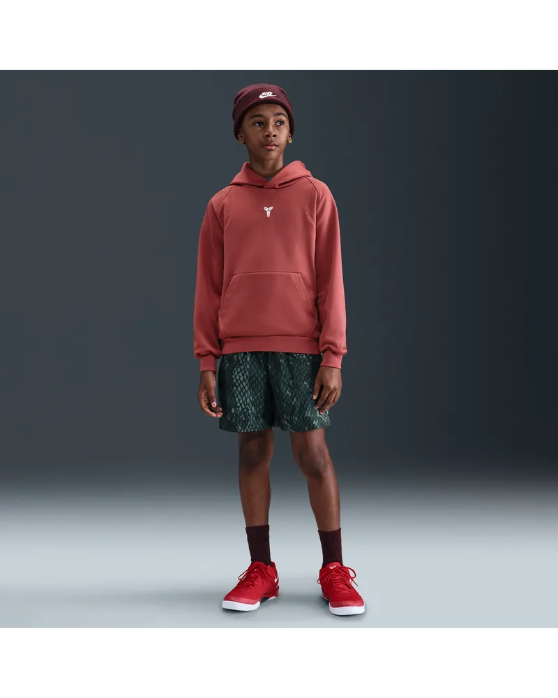 Nike Kobe Basketballshorts aus leichtem Webmaterial (ältere Kinder) - Schwarz Schwarz