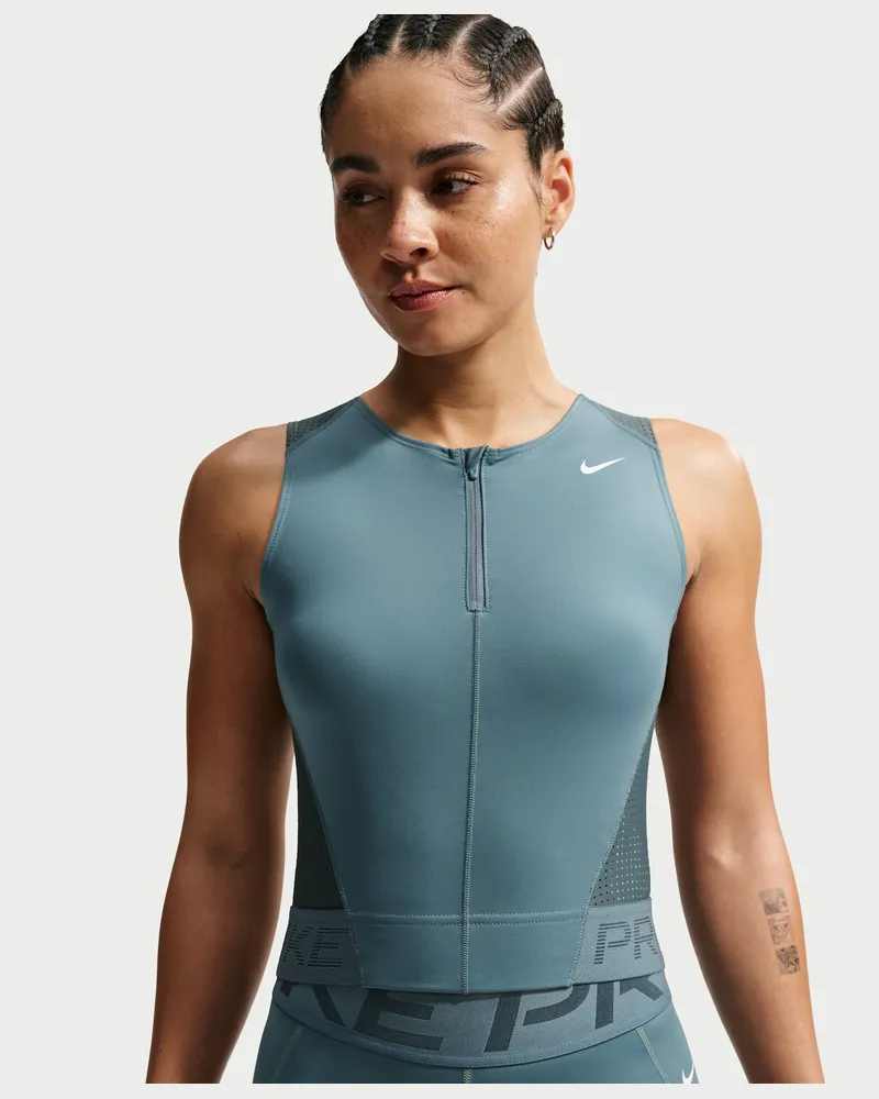Nike Pro Dri-FIT Tanktop (Damen) - Grau Grau