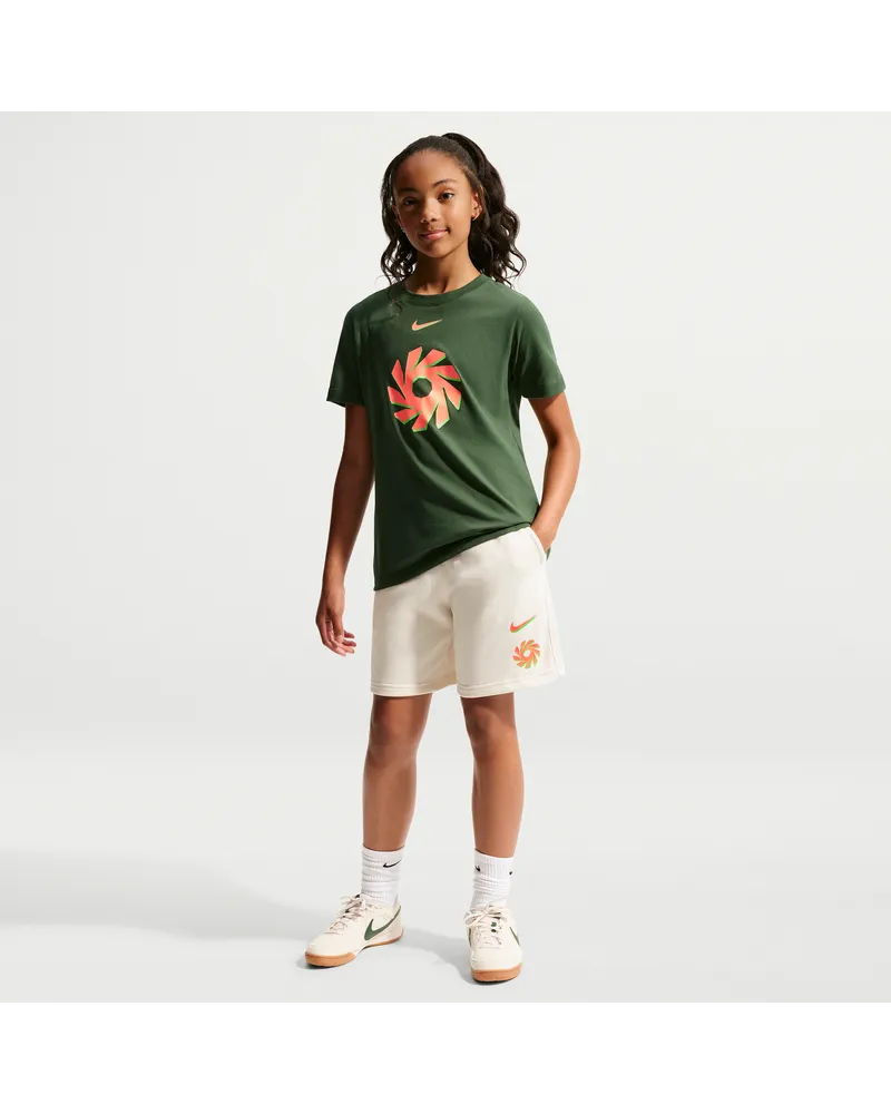 Nike Erling Haaland Club Fleece  Fußball-Shorts (ältere Kinder) - Grau Grau