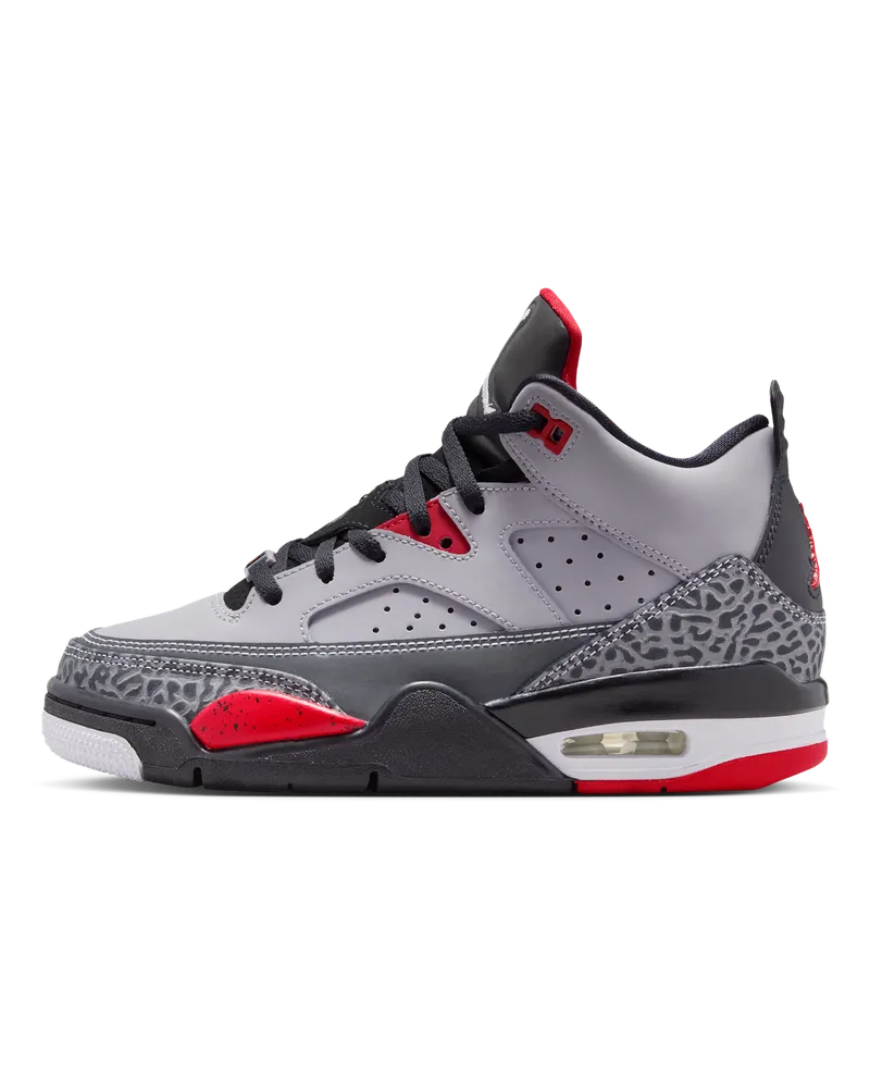 Jordan Son of Mars Low Schuh (ältere Kinder) - Grau Grau