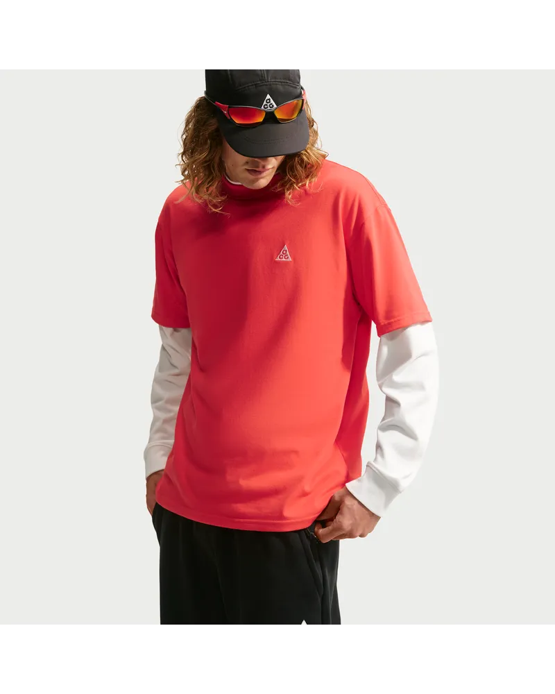 Nike ACG Kurzarm-T-Shirt - Rot Rot