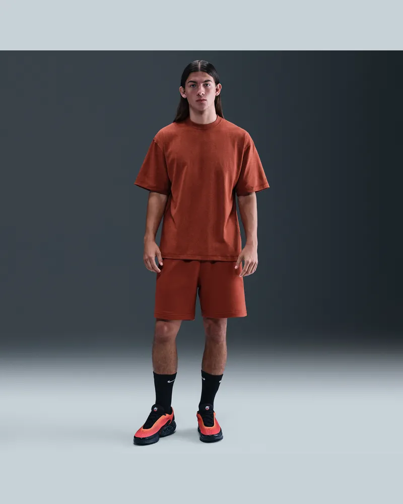 Nike Wool Classics Fleece-Shorts - Rot Rot