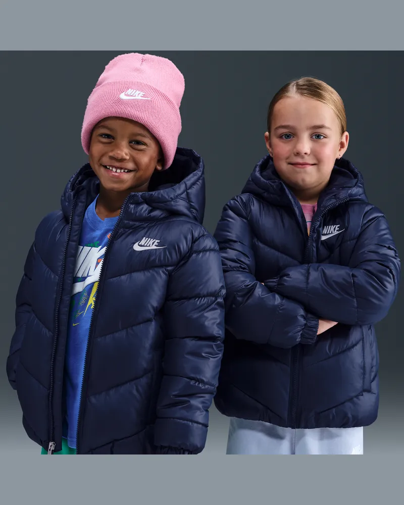 Nike All Day Play" Puffer-Jacke (jüngere Kinder) - Blau Blau
