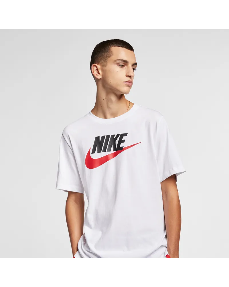 Nike Herren-T-Shirt - Weiß Weiß