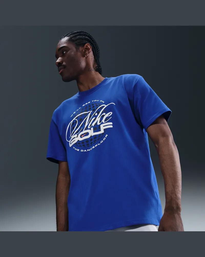 Nike Golf-T-Shirt für Herren - Blau Blau