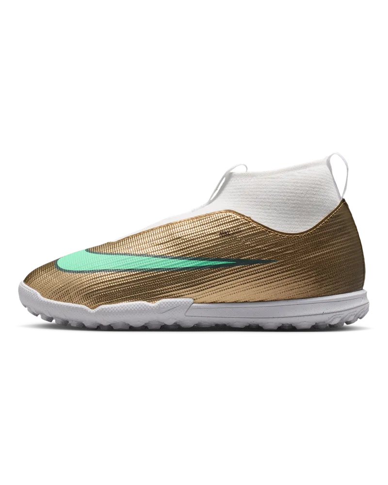 Nike Jr. Mercurial Superfly 11 Academy „Kylian Mbappé“ High-Top-Fußballschuh für Turf (ältere Kinder) - Braun Braun