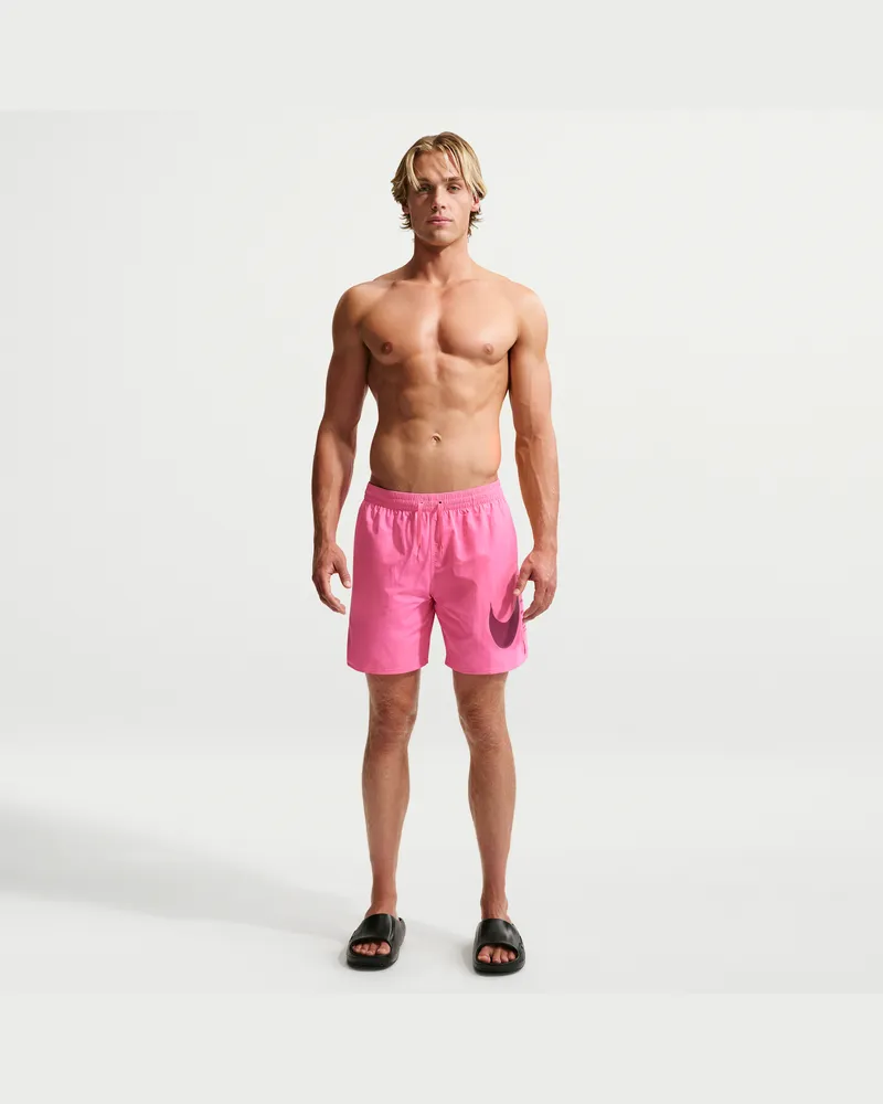 Nike Swim Breaker vollständig gefütterte Volley-Shorts für Herren (ca. 18 cm) - Pink Pink