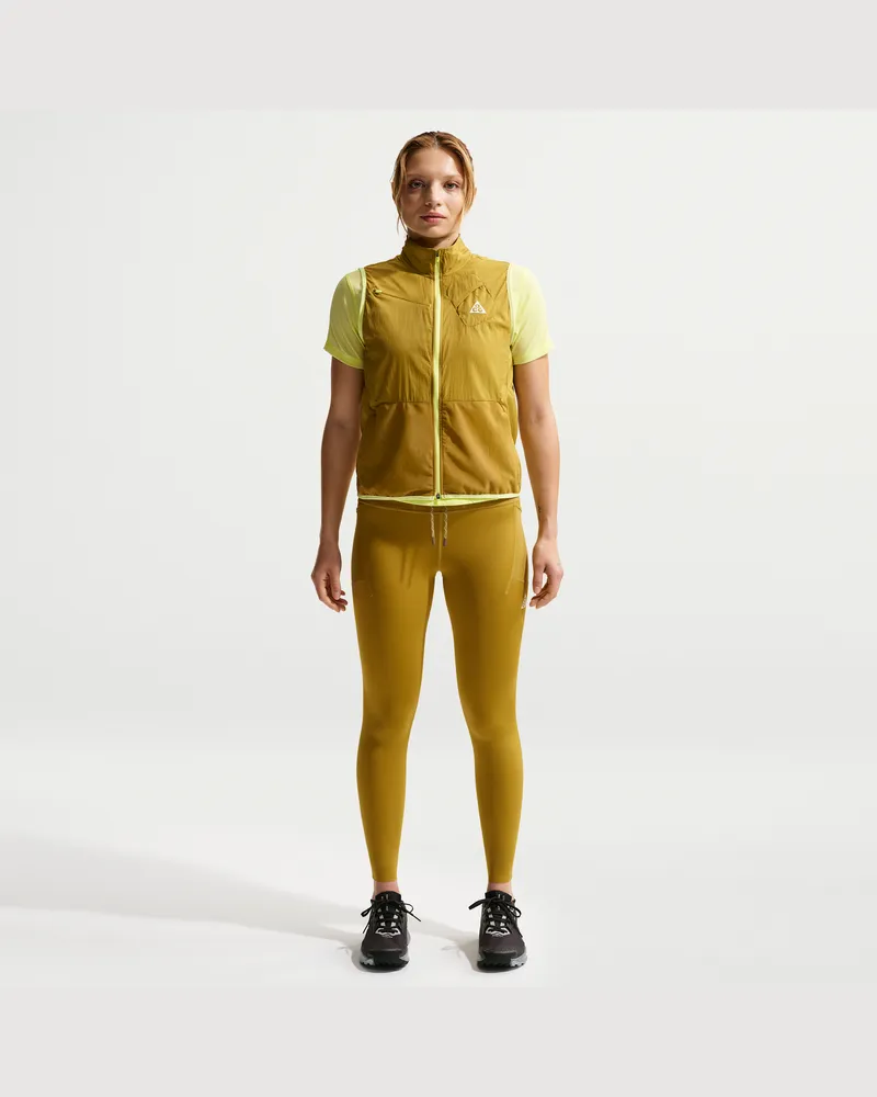 Nike ACG Dri-FIT 7/8-Traillauf-Leggings mit hohem Bund (Damen) - Grün Grün