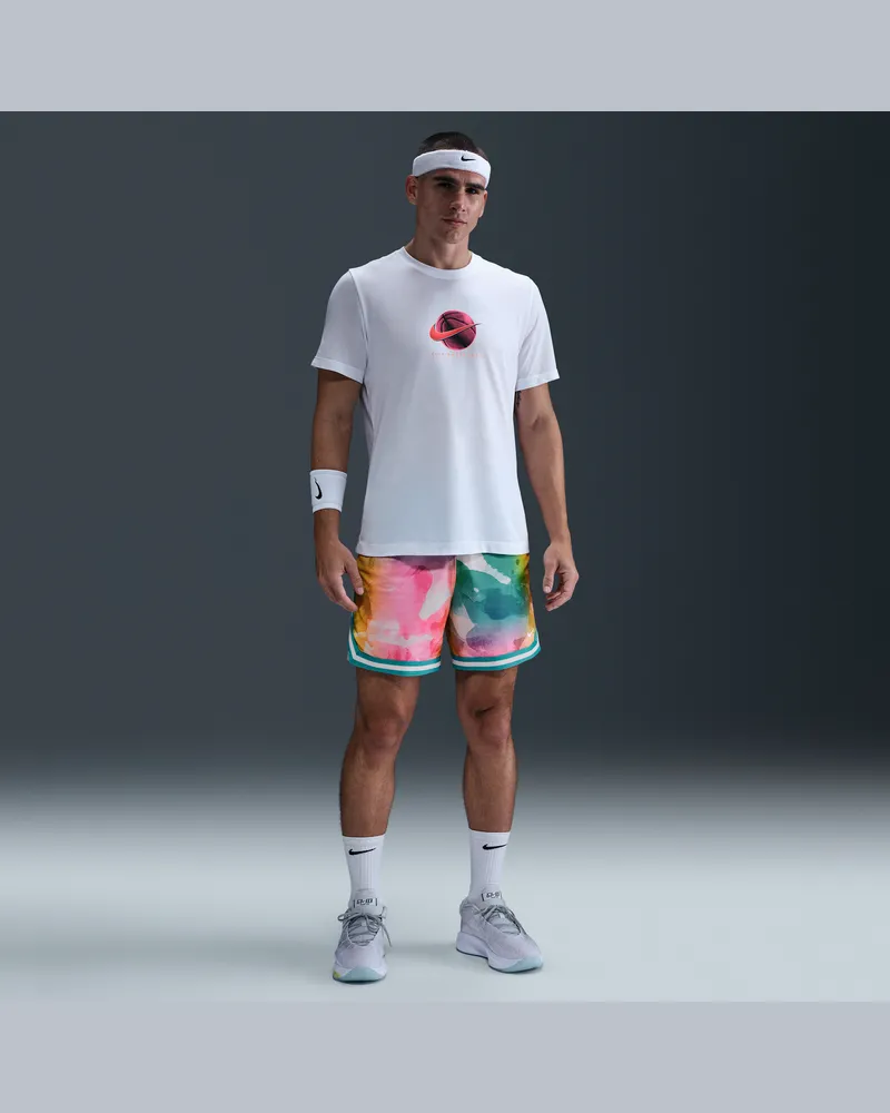 Nike DNA Dri-FIT-Basketballshorts (ca. 15 cm) (Herren) - Grün Grün