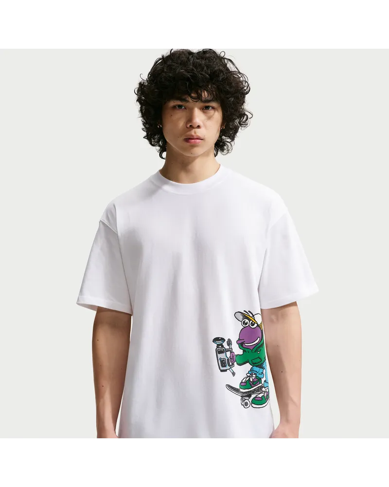 Nike SB Skate-T-Shirt - Weiß Weiß