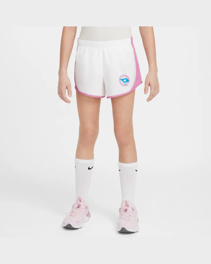 Nike Tempo Dri-FIT Laufshorts für ältere Kinder (Mädchen) - Weiß Weiß